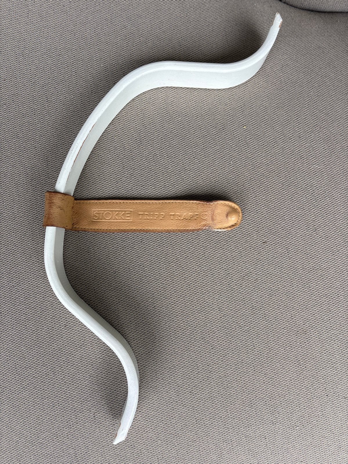 Stokke Tripp Trapp beugel met leren riempje, Kinderen en Baby's, Kinderstoelen, Ophalen, Gebruikt, Overige typen