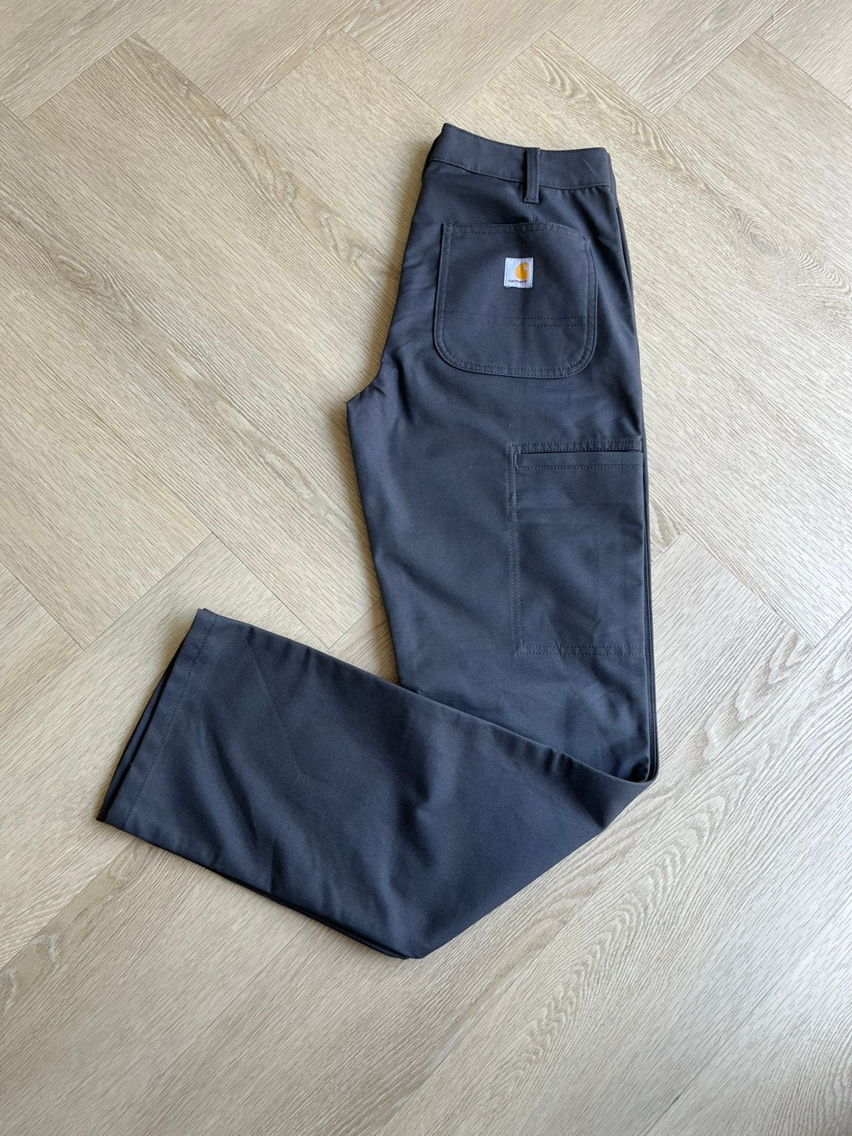 Carhartt Grey Loose Fit Work Pants | size M, Ophalen of Verzenden, Nieuw, Maat 48/50 (M), Grijs