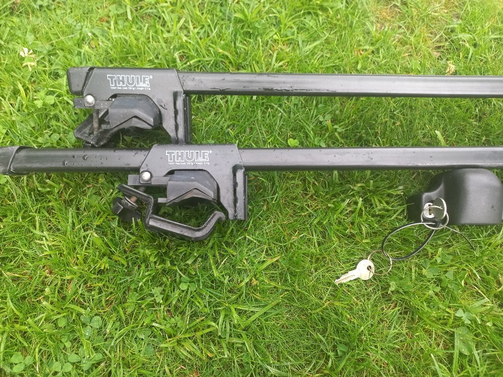 Thule dakdragers 1054 incl. 2 sleutels, Ophalen, Gebruikt