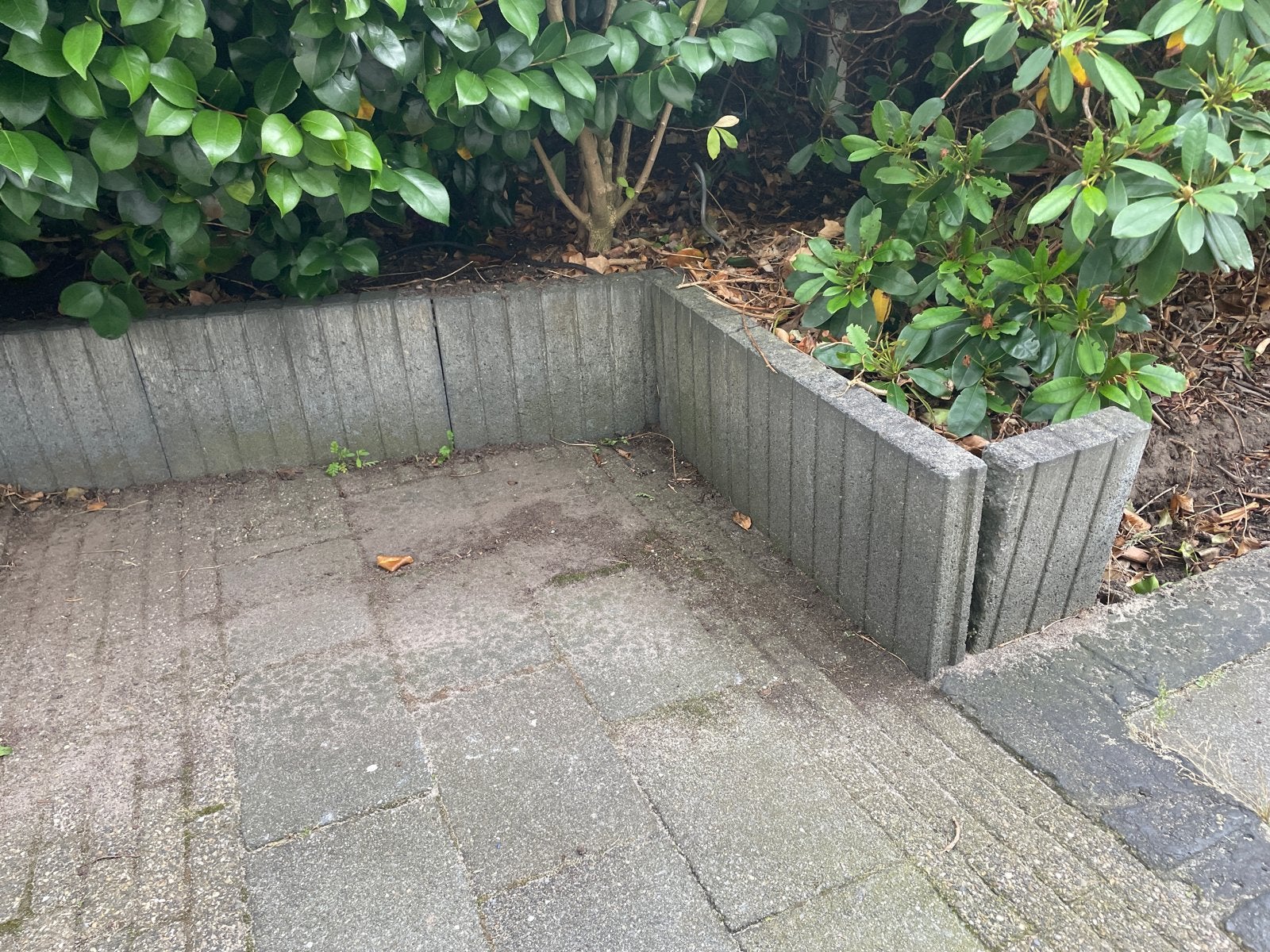 Palissadebanden (vierkant) meer dan 100 stuks, Tuin en Terras, Ophalen, Gebruikt, Border, Beton