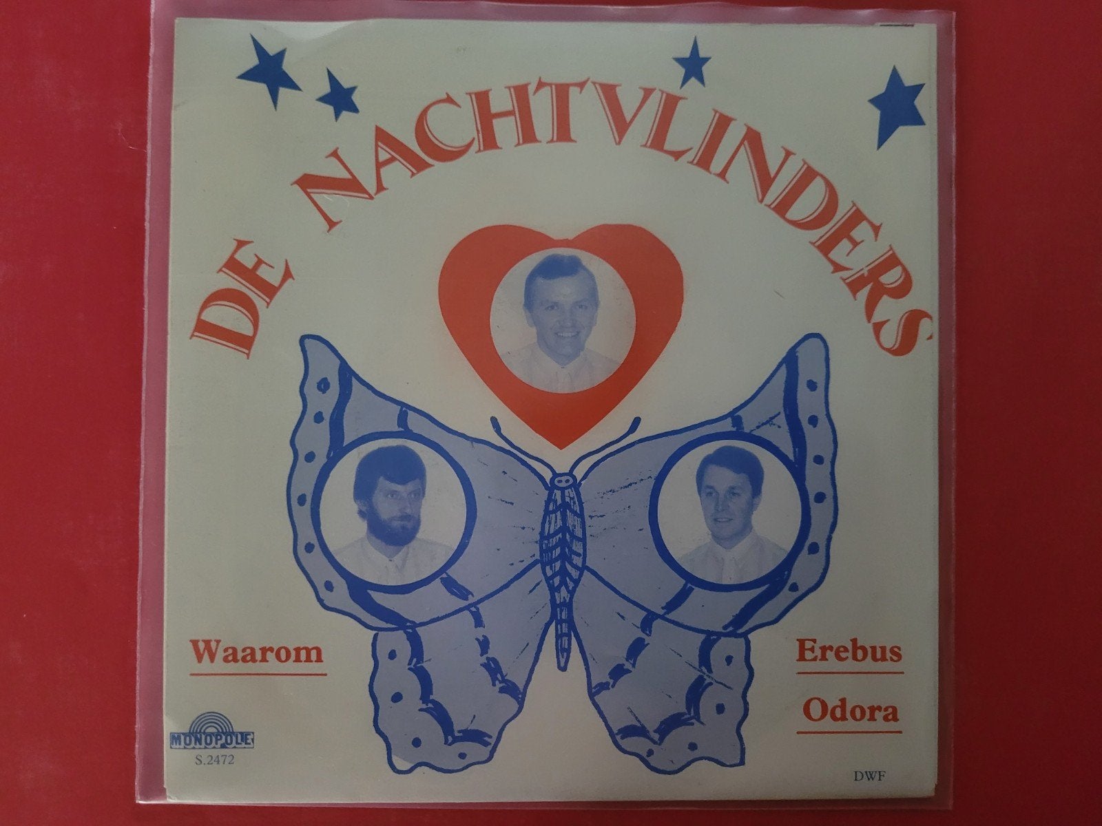 De Nachtvlinders - Waarom ?  - Erebus odora, Ophalen, Zo goed als nieuw, Overige formaten, Levenslied of Smartlap