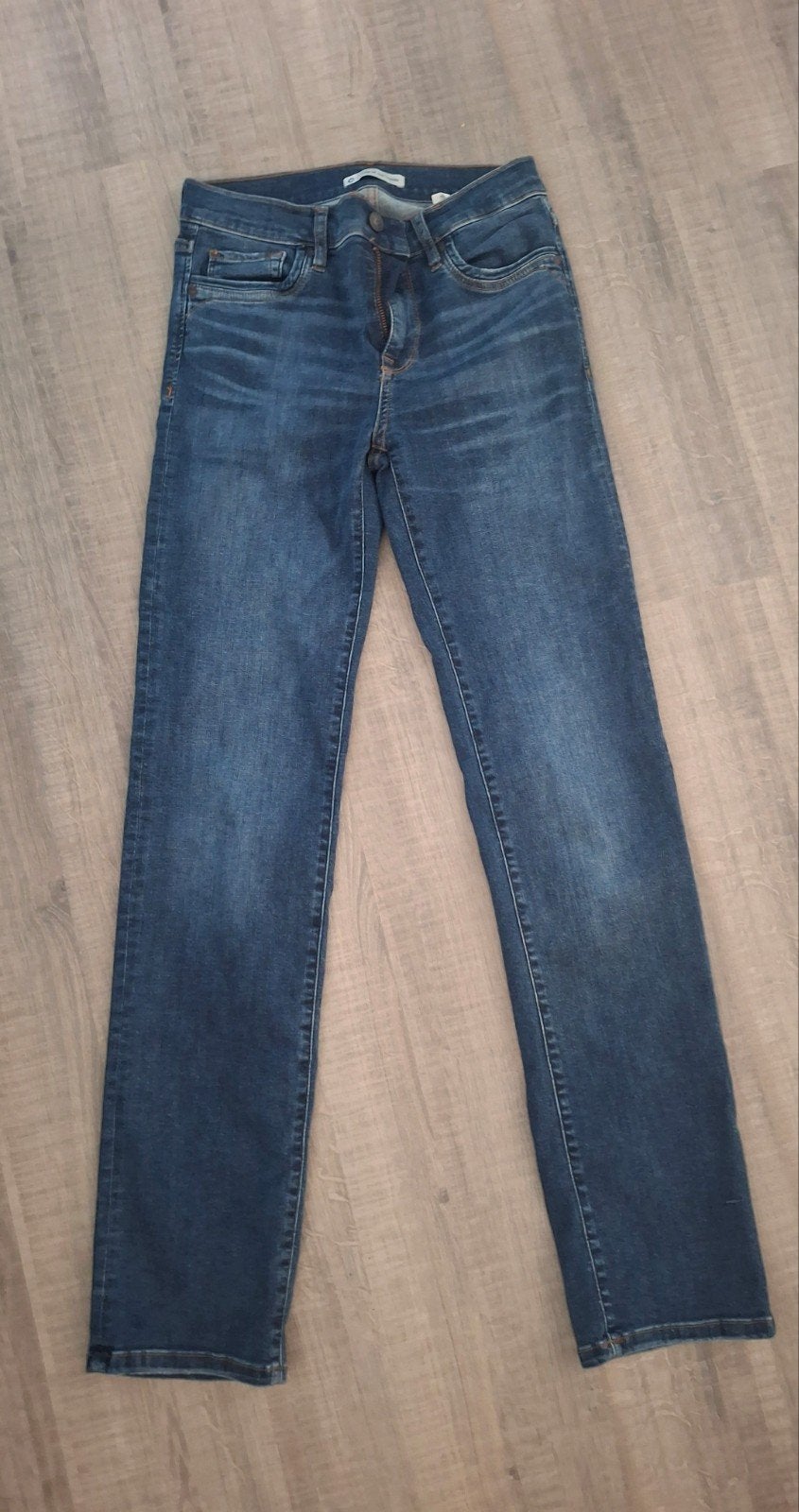 Cup of Joe jeans W27 L32 valt als damesmaat 36, Verzenden, Zo goed als nieuw, Blauw, Overige jeansmaten