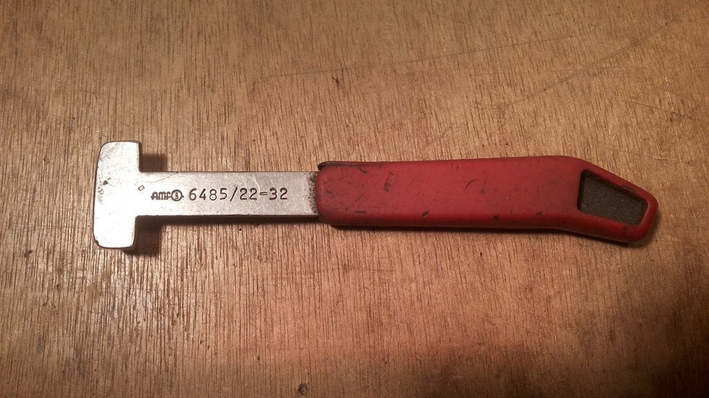 AMF T-slot schraper 22-32mm 6485, Verzenden, Gebruikt