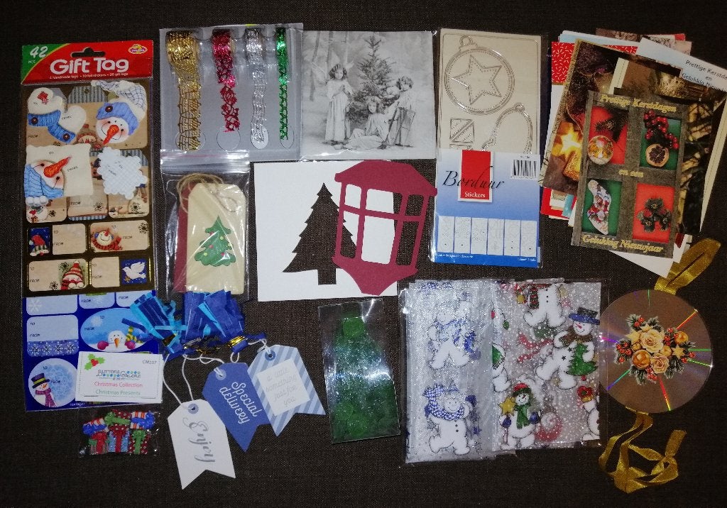 Knutselpakket voor kaarten maken - KERST #2, Ophalen of Verzenden, Nieuw, Kerst, Overige typen