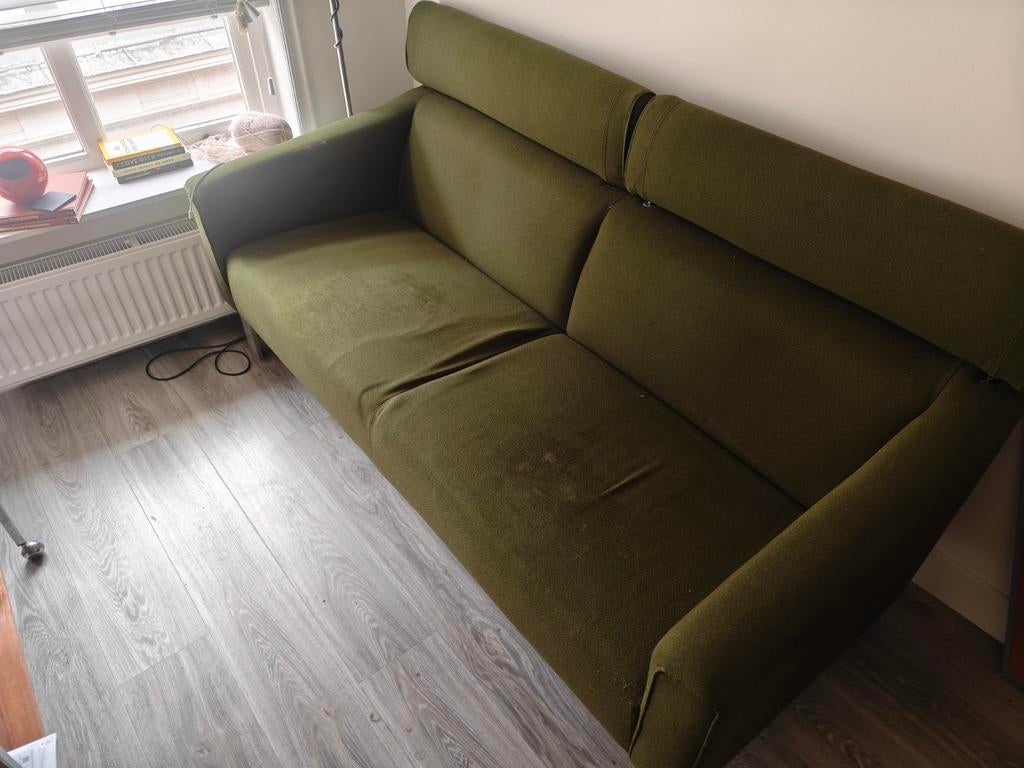 Leolux Bank voor een prikkie, Ophalen, Gebruikt, Tweepersoons, 75 tot 100 cm