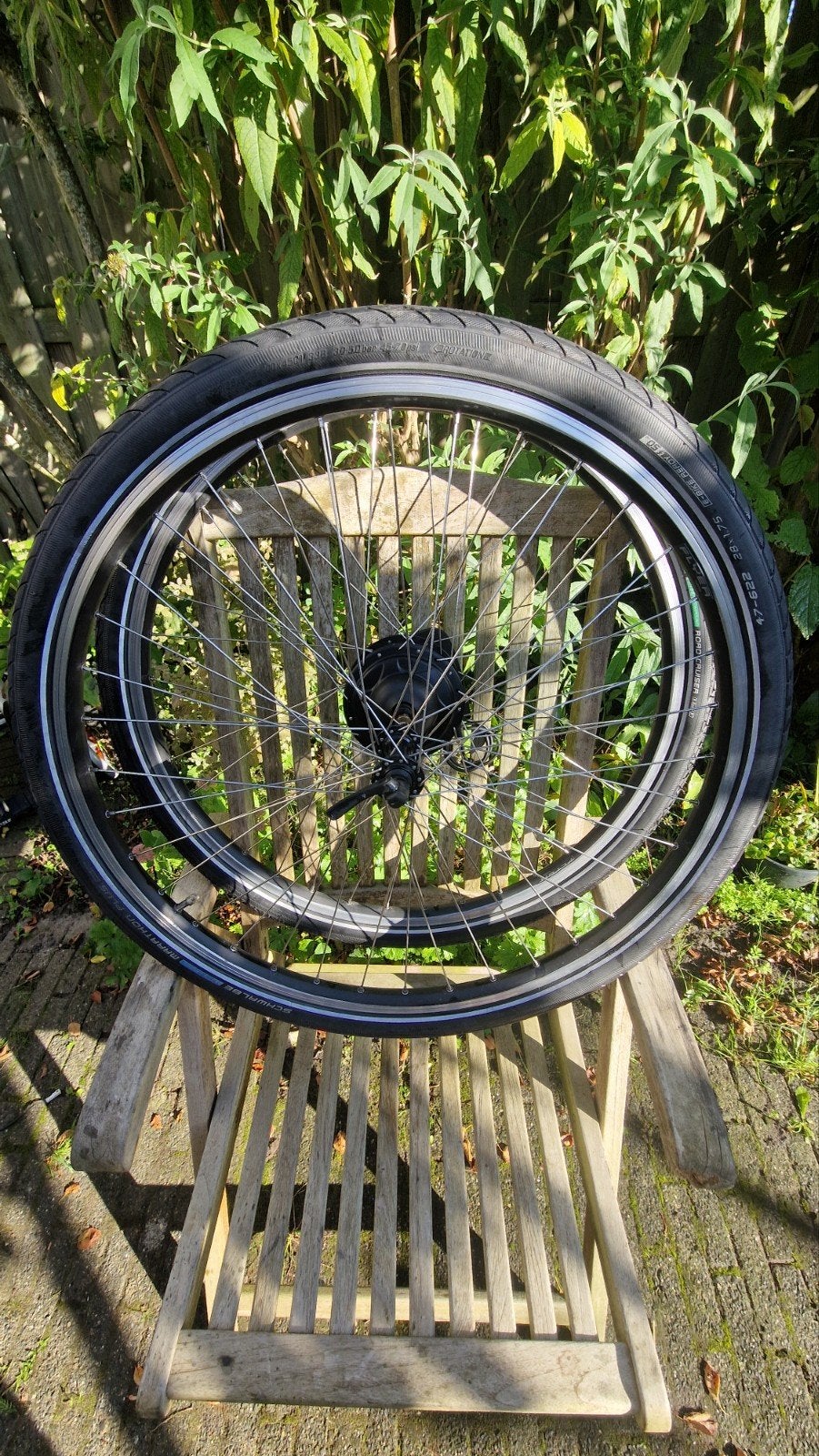 nette wielset Flyer Gotour5, Nuvinci 380