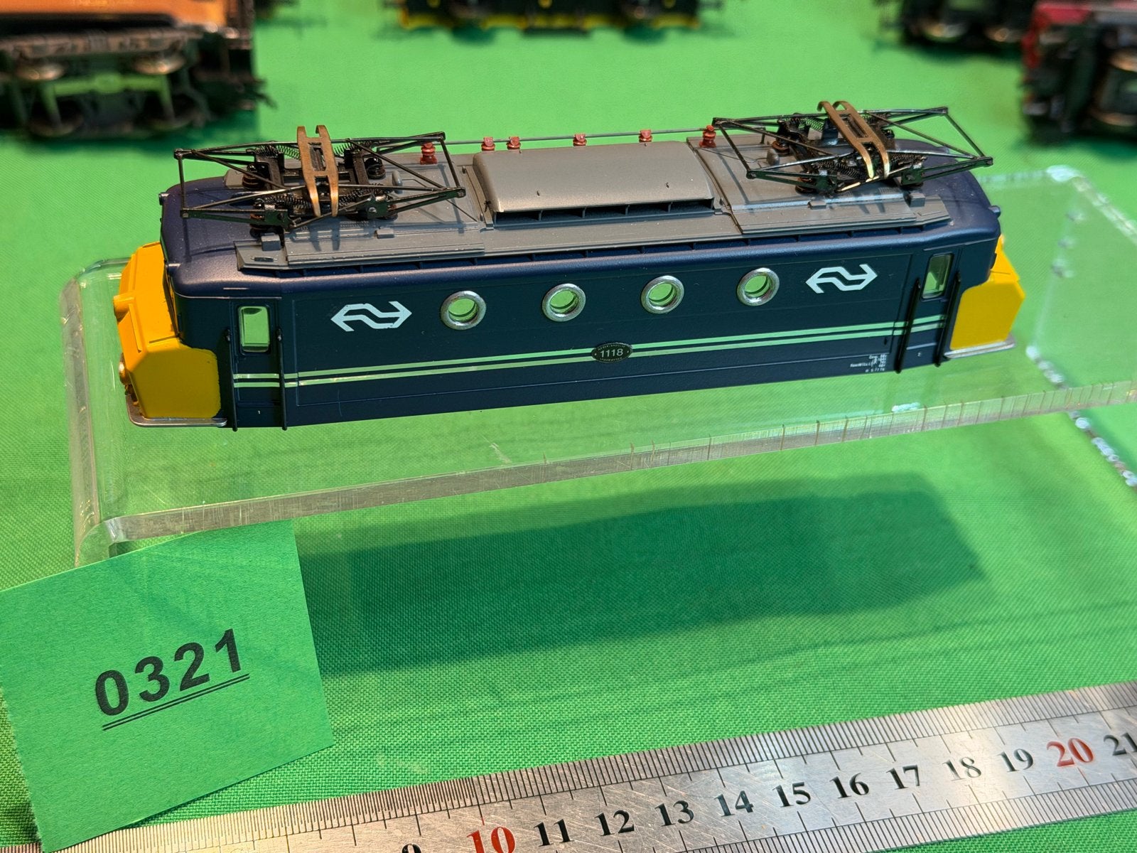 321- kap Märklin NS 1100 Locomotief -, Nummer 1118, Hobby en Vrije tijd, Wisselstroom, Gebruikt, Overige typen, Ophalen of Verzenden