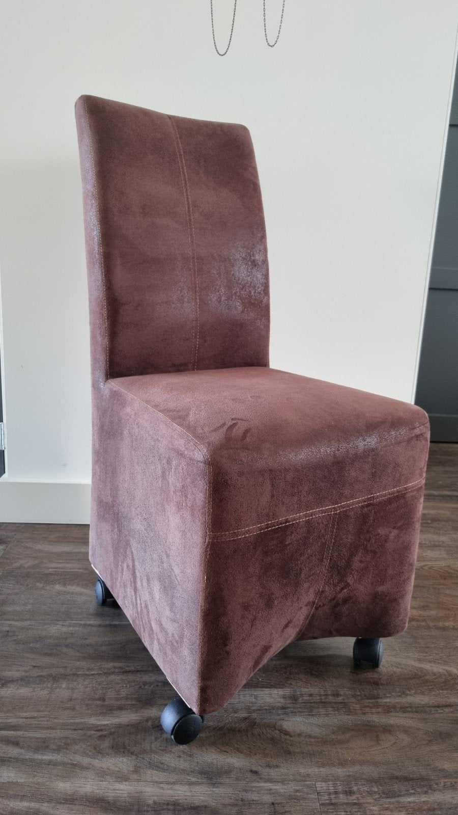 6 eetkamer stoelen, Ophalen, Gebruikt, Minder dan 75 cm, Minder dan 50 cm