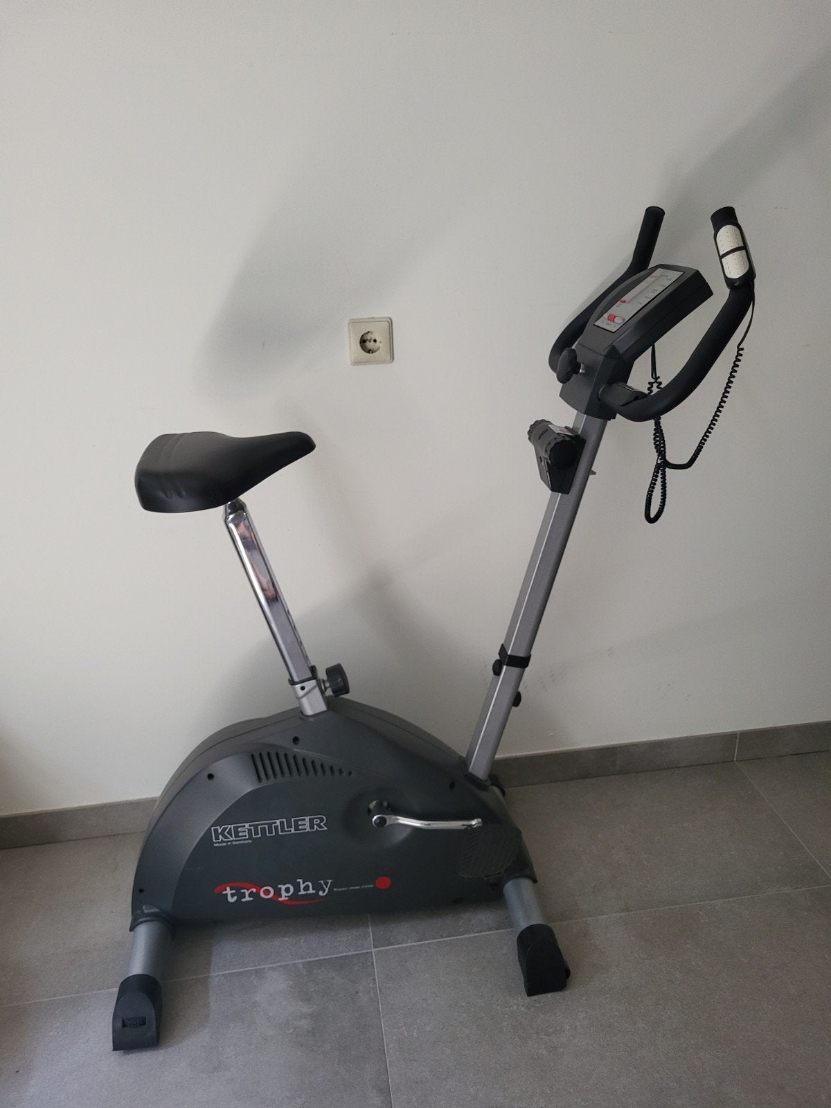 Hometrainer fiets kettler trophy, Ophalen, Gebruikt, Hometrainer