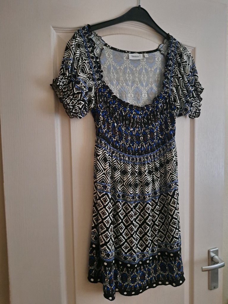 Leuke top tuniek met print Yessica maat 42 / 44 / L Z.G.A.N., Meerkleurig, Yessica, Maat 42/44 (L), Ophalen of Verzenden