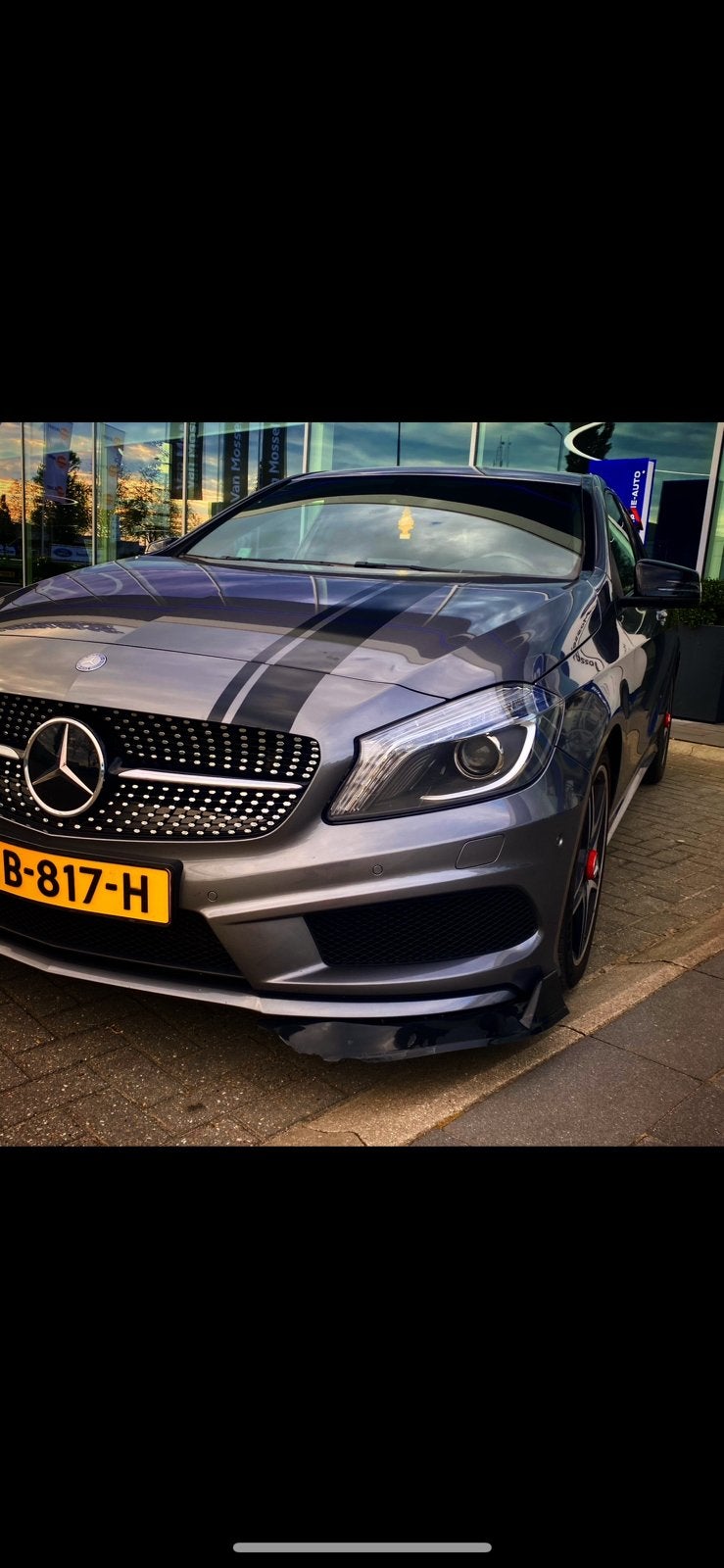 Mercedes-Benz A-Klasse 1.6 A180 Blue EFF AUT 2015 Grijs, Automaat, Achterwielaandrijving, 1295 kg, 4 cilinders
