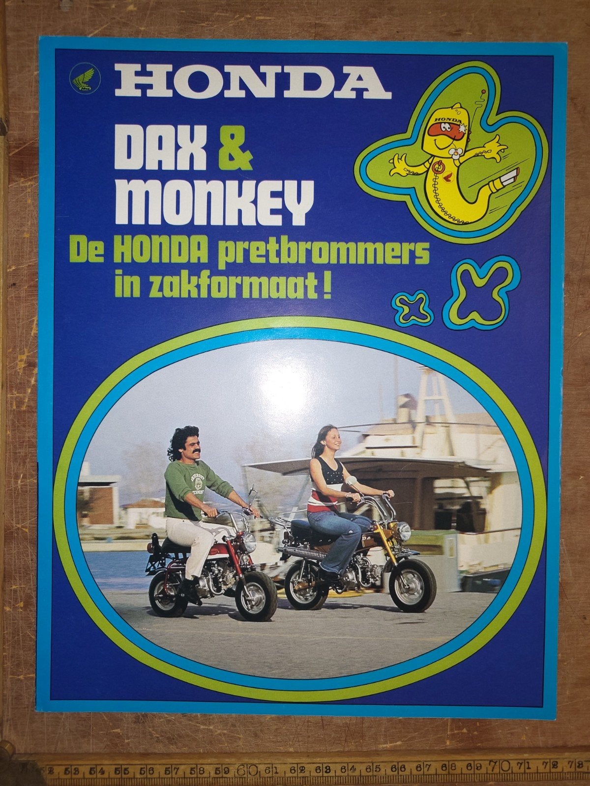 brochure handa Dax & Monkey, Fietsen en Brommers, Ophalen of Verzenden