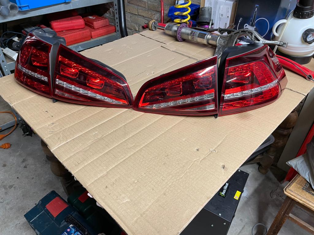 Volkswagen Golf 7 VII GTI Led achterlichten OEM, Ophalen of Verzenden, Gebruikt, Volkswagen
