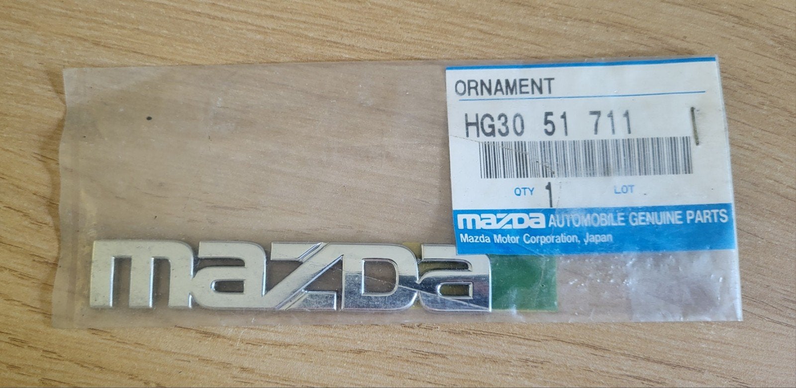 Nieuw Mazda logo / embleem (HG30 51 711), Ophalen of Verzenden, Nieuw