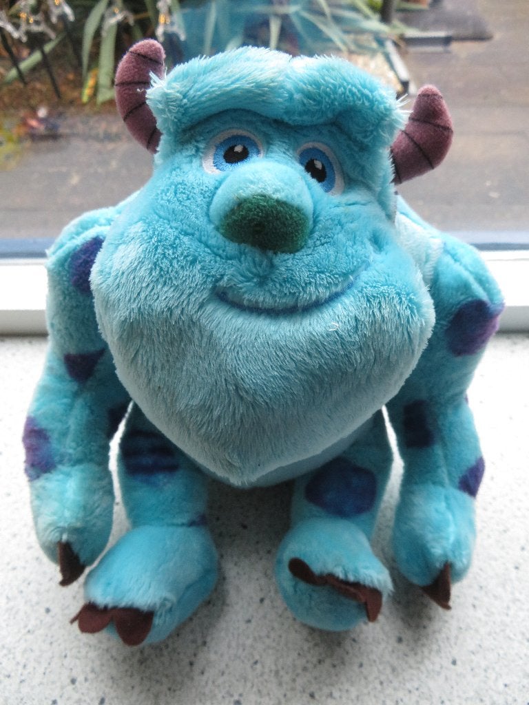 Disney Sully Sullivan zacht velours meet ca 30 cm, Disney, Overige typen, Blauw, Ophalen of Verzenden