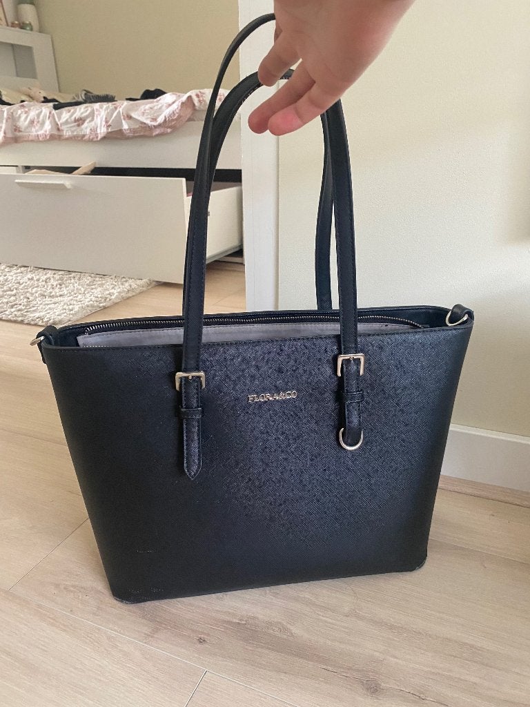 Tas Flora & Co, Ophalen of Verzenden, Gebruikt, Zwart, Handtas