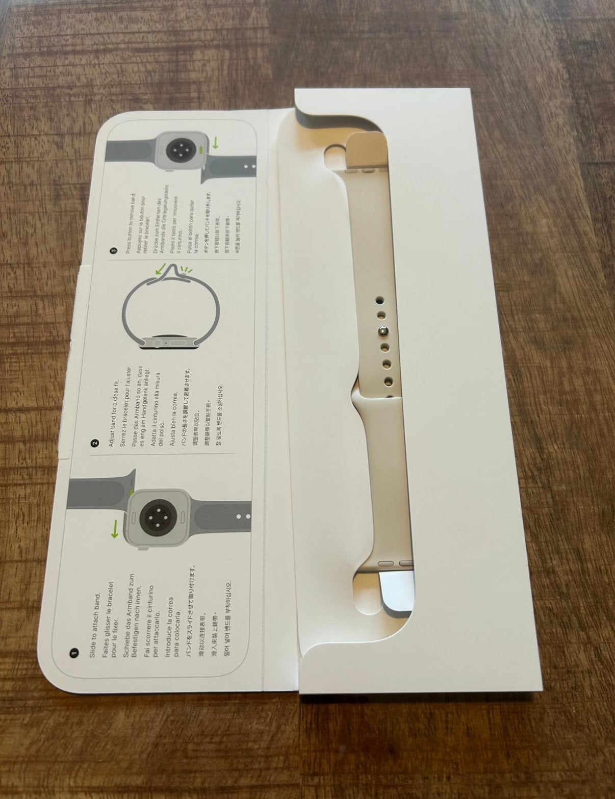 Apple Watch band - Zo goed als nieuw, Ophalen of Verzenden, Zo goed als nieuw, Wit