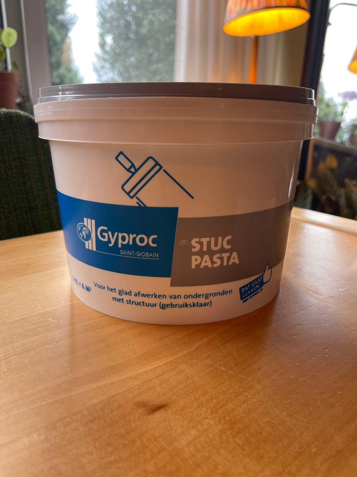Gyproc Stuc Pasta/ Stuccen, Ophalen