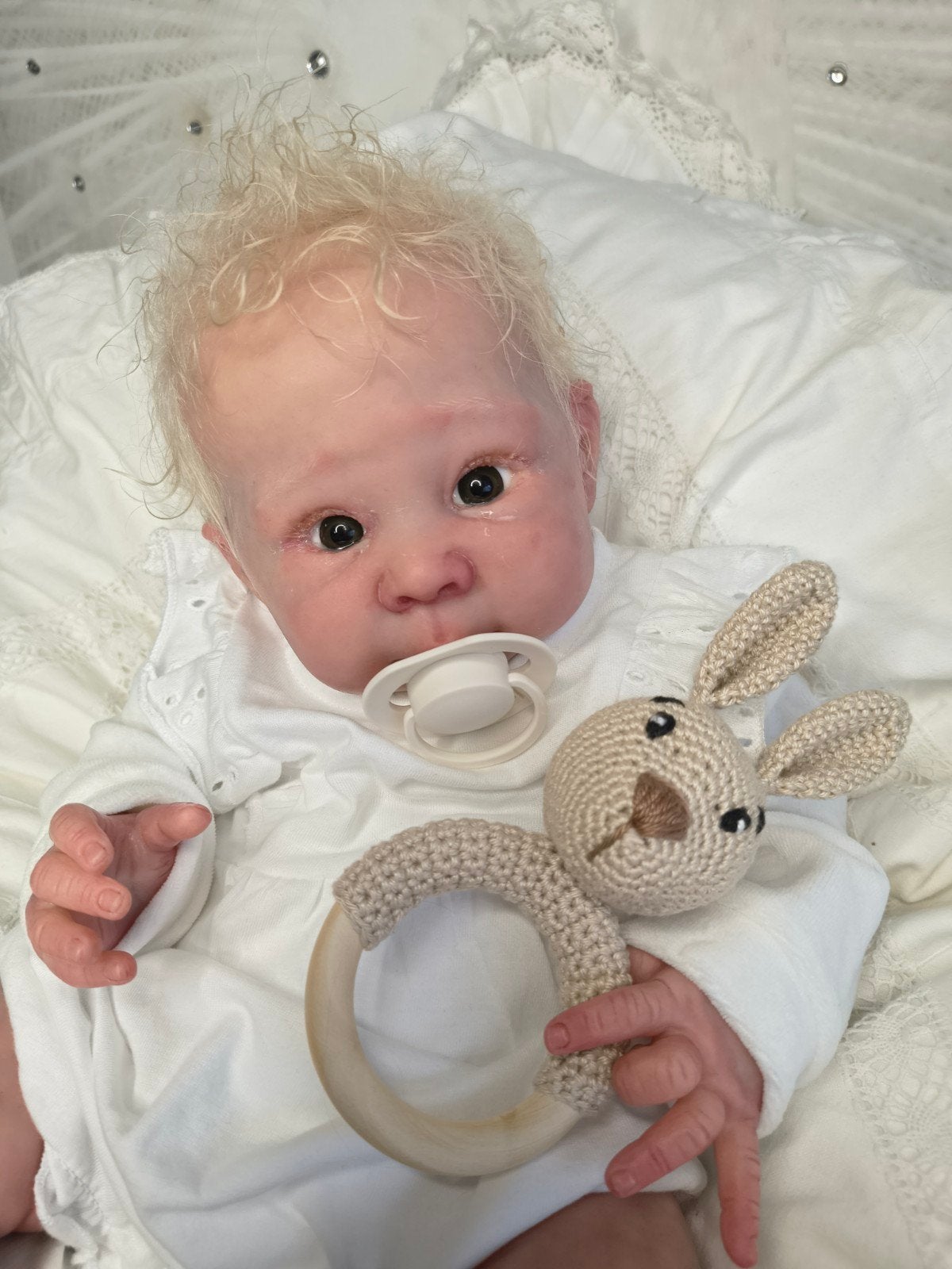 reborn lizzy nieuw aanbieding, Ophalen of Verzenden, Nieuw, Pop, Levensecht of Reborn