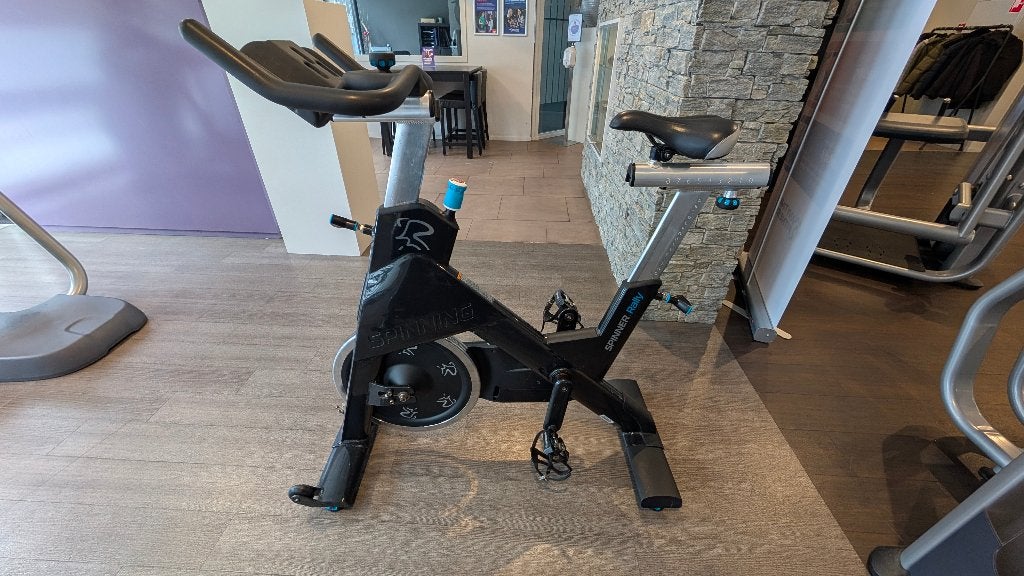 Precor indoor spinningfiets, Ophalen, Gebruikt, Spinningfiets, Metaal