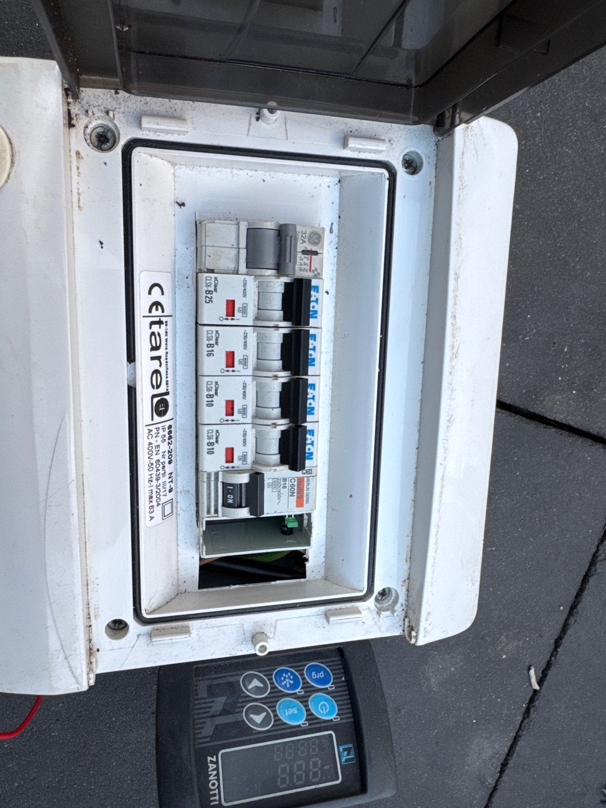 Cetare Groepenkast met Eaton Installatieautomaten, Ophalen, Gebruikt, Eaton, Groepenkast