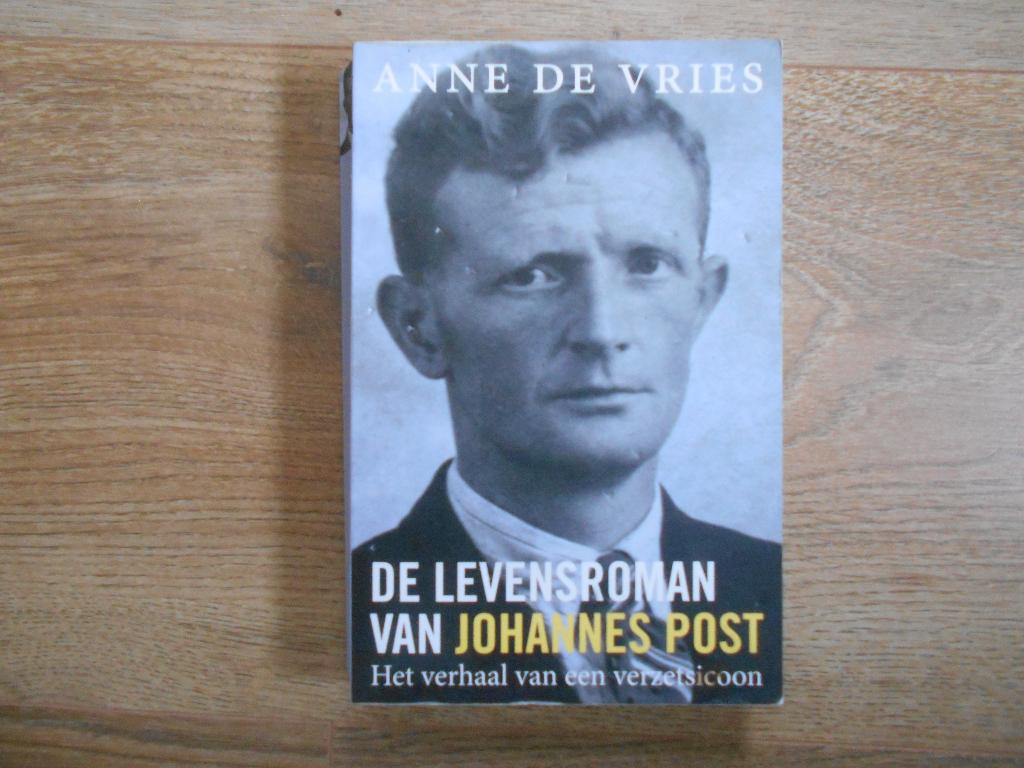 Anne de Vries De levensroman van Johannes Post, Boeken, Ophalen of Verzenden, Tweede Wereldoorlog, Gelezen, Overige onderwerpen