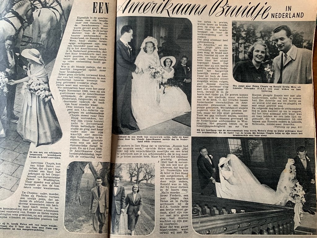 "Margriet" uit 1951, Ophalen of Verzenden, Gelezen, Damesbladen