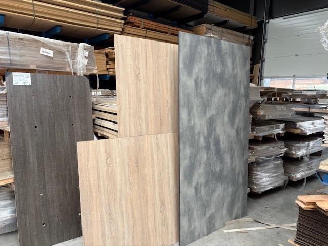 partij meubelplaat 18 mm dik spaanplaat met melamine toplaag, Ophalen, Nieuw, Overige materialen, Minder dan 20 mm