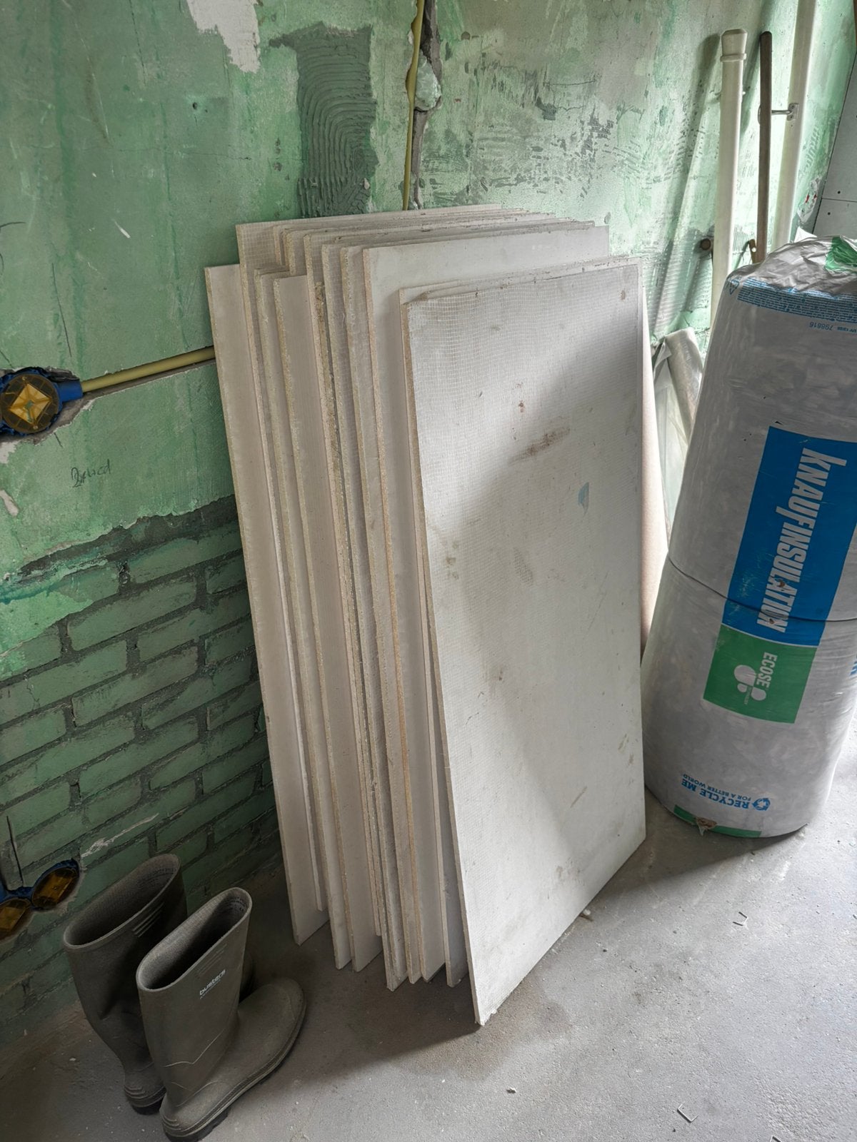 Fermacell vloerplaten 120x60 cm 10 stuks, Doe-het-zelf en Verbouw, Isolatie en Afdichting, Overige materialen, 5 tot 10 m², Zo goed als nieuw