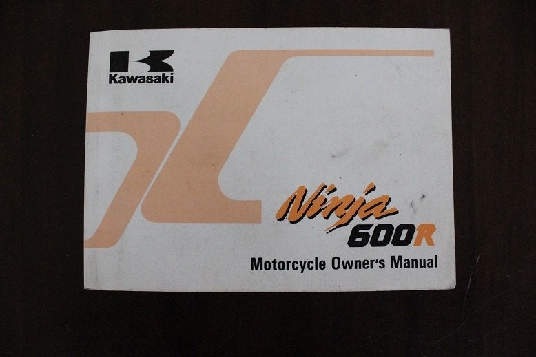 Kawasaki Ninja 600R 1991 motorcycle owner's manual ZX600-C5, Ophalen of Verzenden, Yamaha