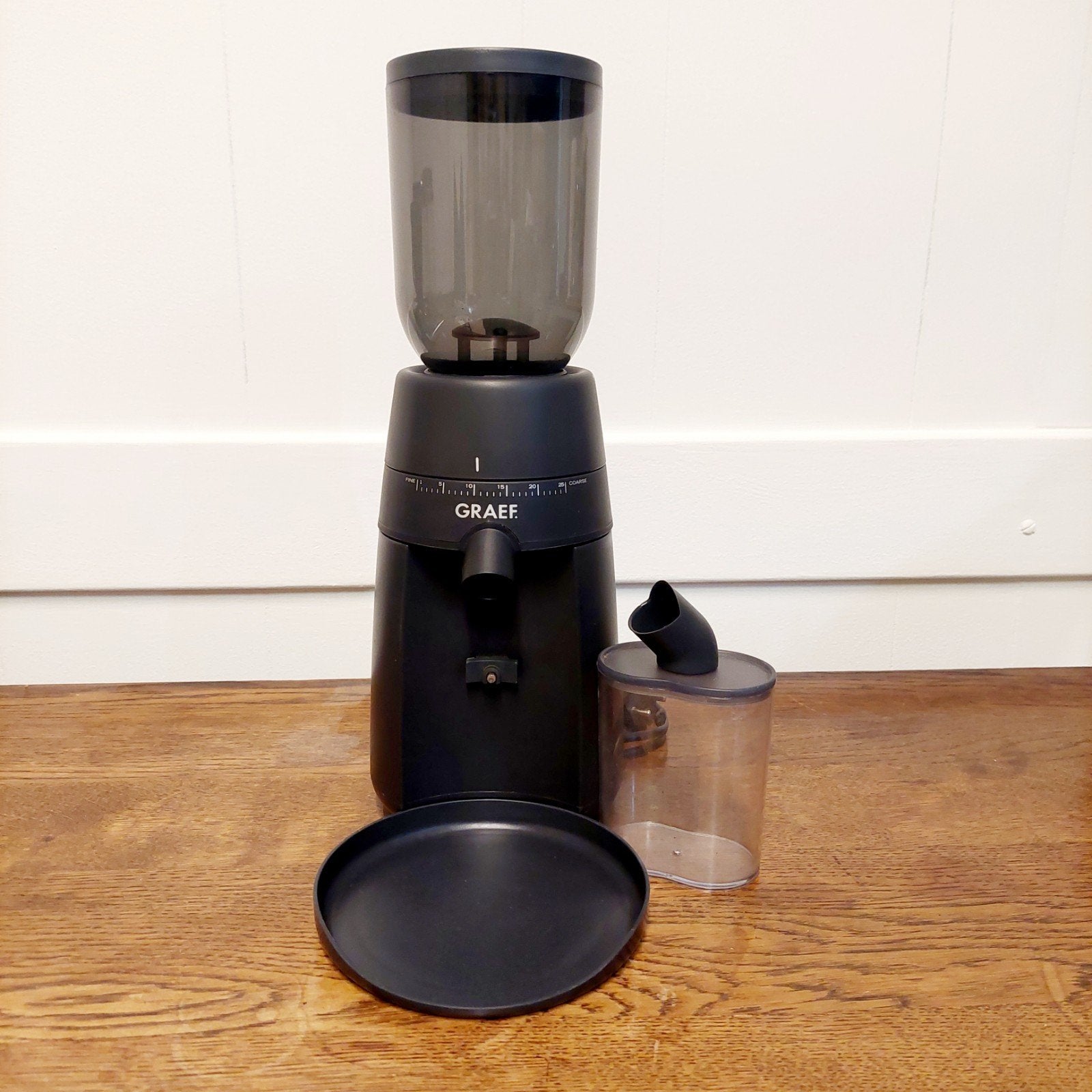 Graef Koffiemolen CM 800 - Zwart, Witgoed en Apparatuur, Koffiezetapparaten, Ophalen, Overige modellen, 10 kopjes of meer, Koffiebonen