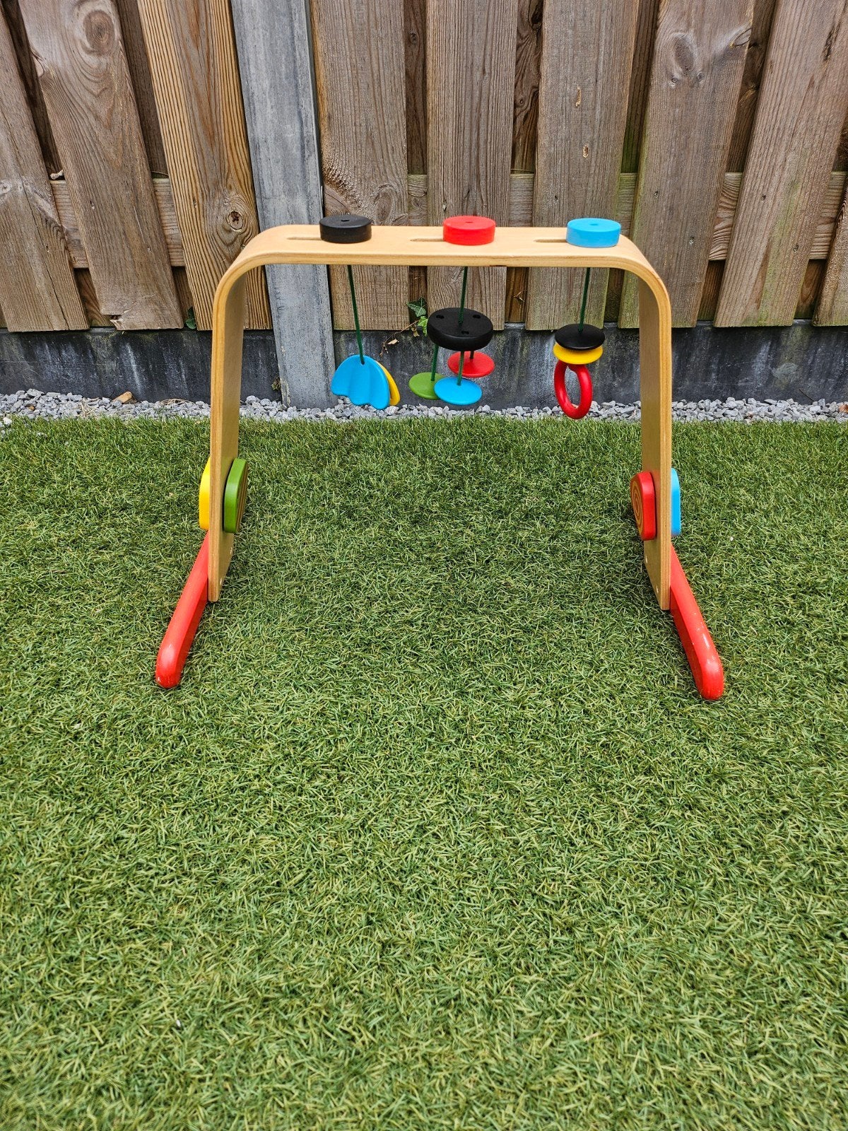 IKEA Leka babygym - Houten speelboog voor baby's, Ophalen of Verzenden, Gebruikt, Babygym