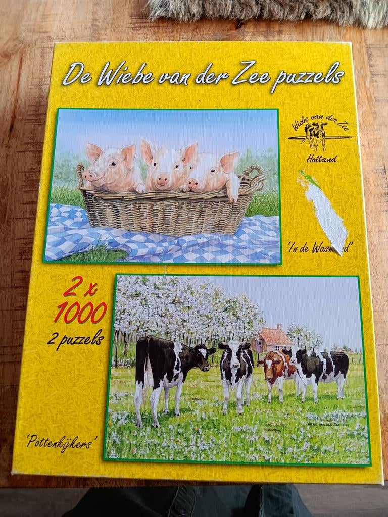 Legpuzzel 2 x stukjes, Ophalen of Verzenden