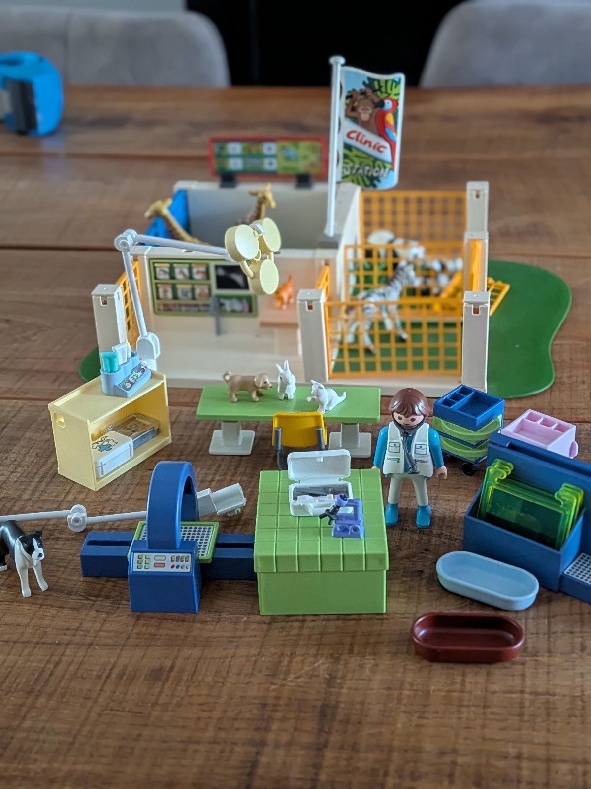 Playmobil - dierenarts en dierentuin, Ophalen of Verzenden
