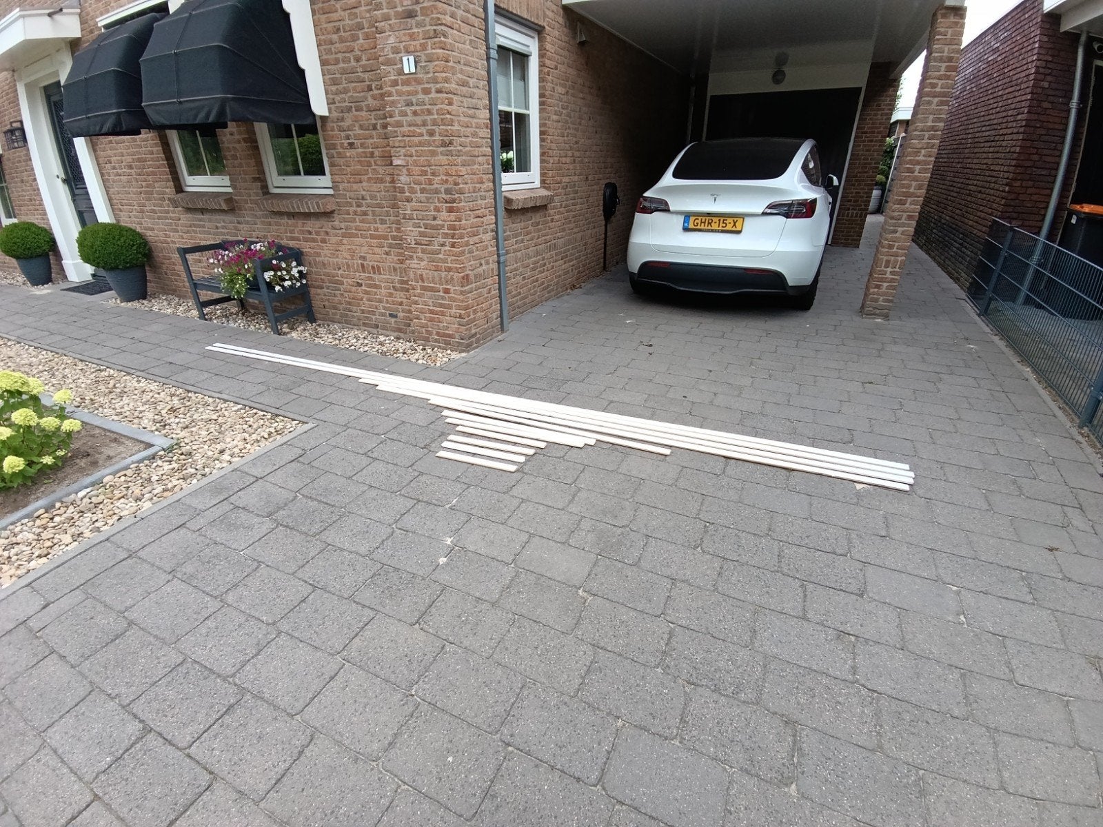 Plinten, Gebruikt, Minder dan 25 mm, Ophalen of Verzenden, Plank