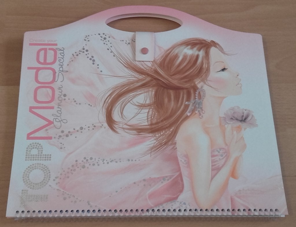 TOPModel Create Your Glamour Special Kleurboek, Ophalen, Nieuw, Papier, Schets- of Tekenboek