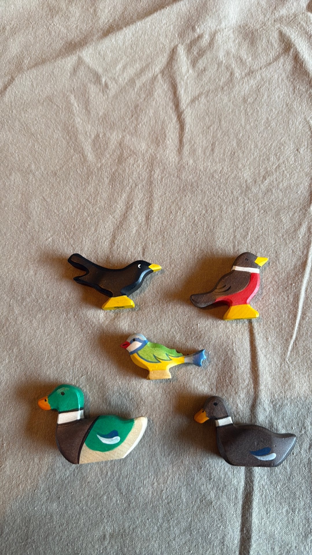 Holztiger dieren, Kinderen en Baby's, Speelgoed | Houten speelgoed, Ophalen of Verzenden, Gebruikt