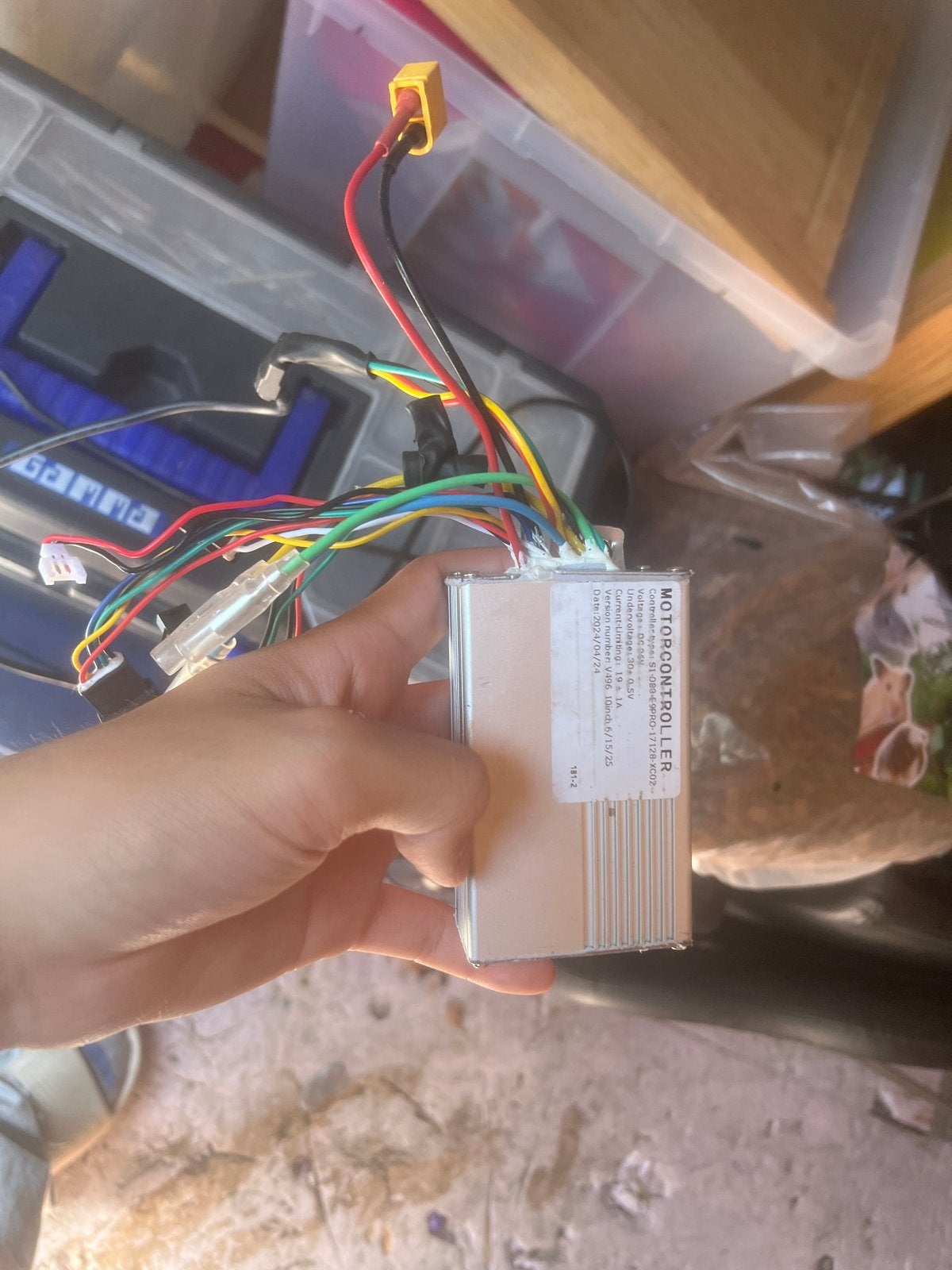Elektrische step controller - Motorcontroller, Fietsen en Brommers, Fietsonderdelen, Gebruikt, Overige typen, Aluminium, Elektrische fiets