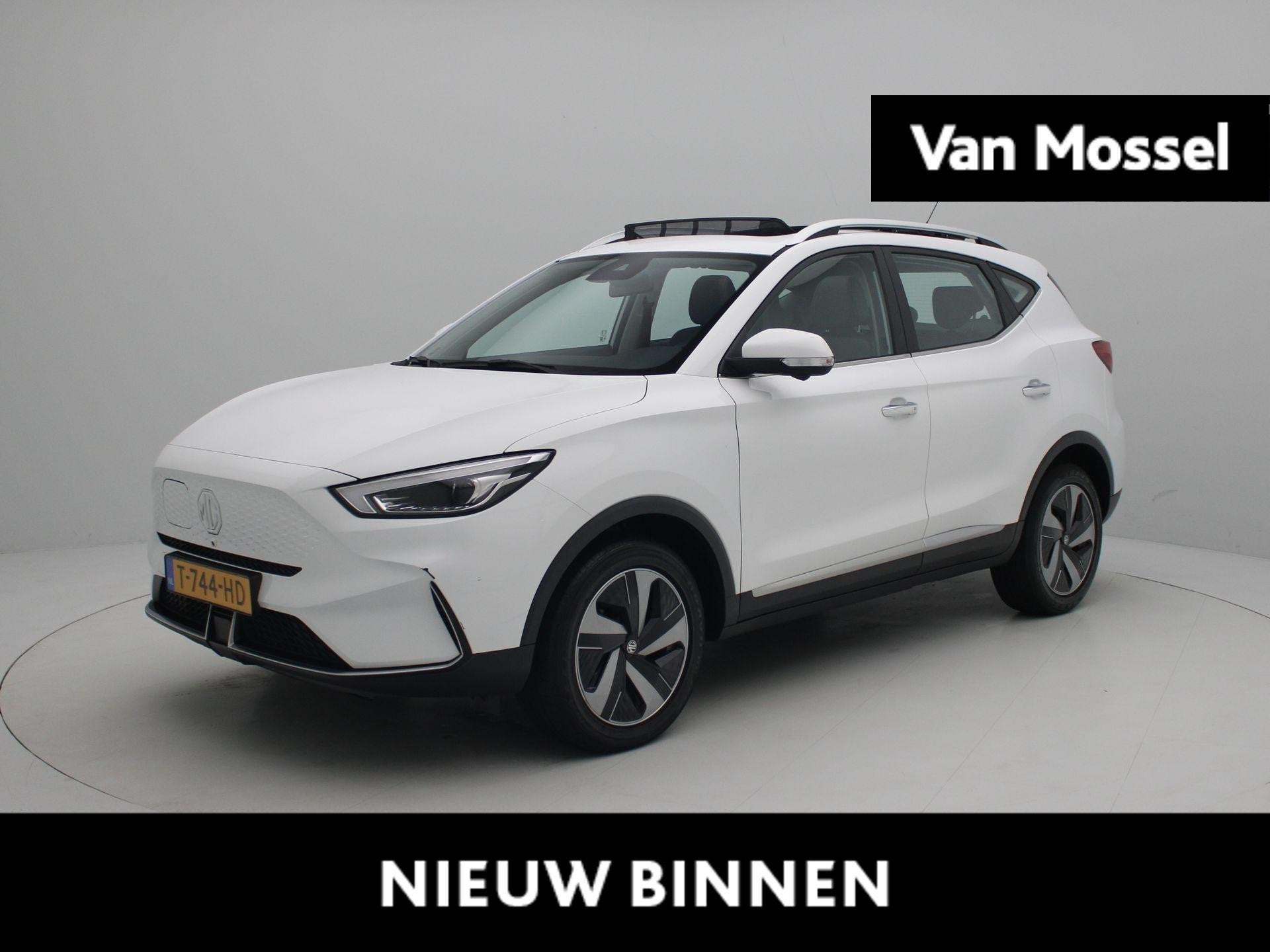 MG ZS EV Standard Range Luxury 50 kWh, Auto's, 12 maanden, Gebruikt, ZS, Wit