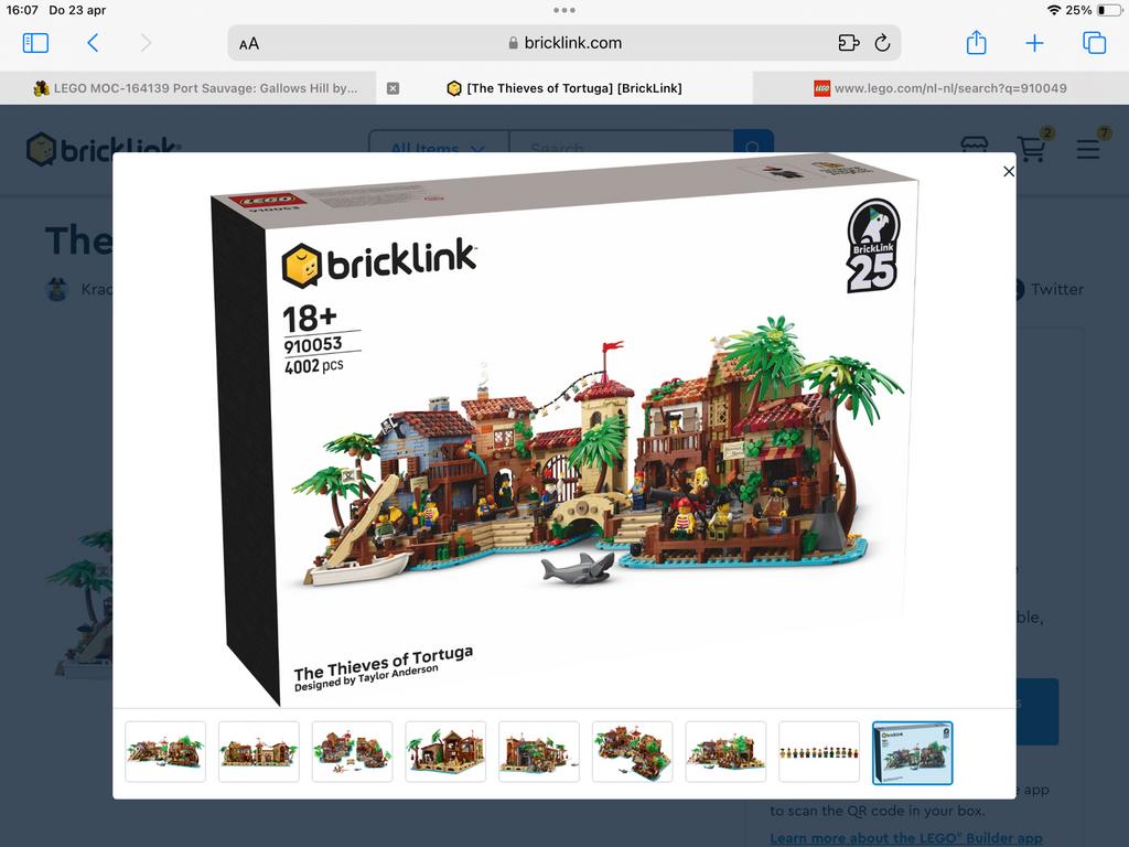 lego 910053 Thieve of Tortuga, Overige thema's, Lego, Nieuw, Ophalen of Verzenden