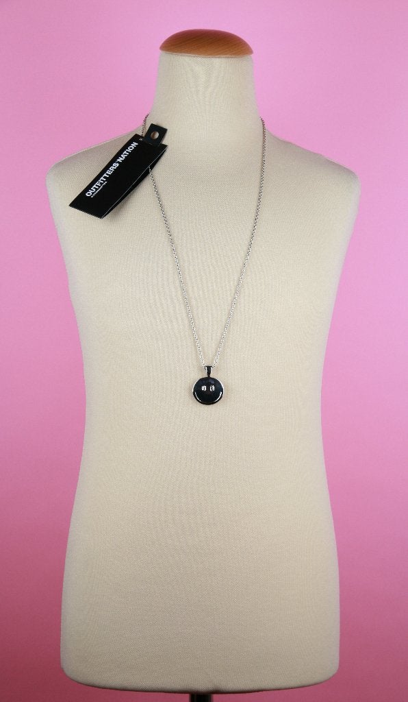 *NIEUW* Outfitters Nation ketting zilver met Smiley 70 cm, Nieuw, Outfitters Nation, Sieraden, Ophalen of Verzenden