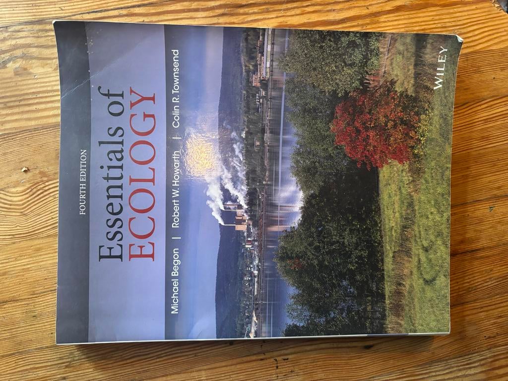 Essentials of Ecology - Studieboek Ecologie (4e editie), Boeken, Studieboeken en Cursussen, Ophalen of Verzenden, Beta, Gelezen