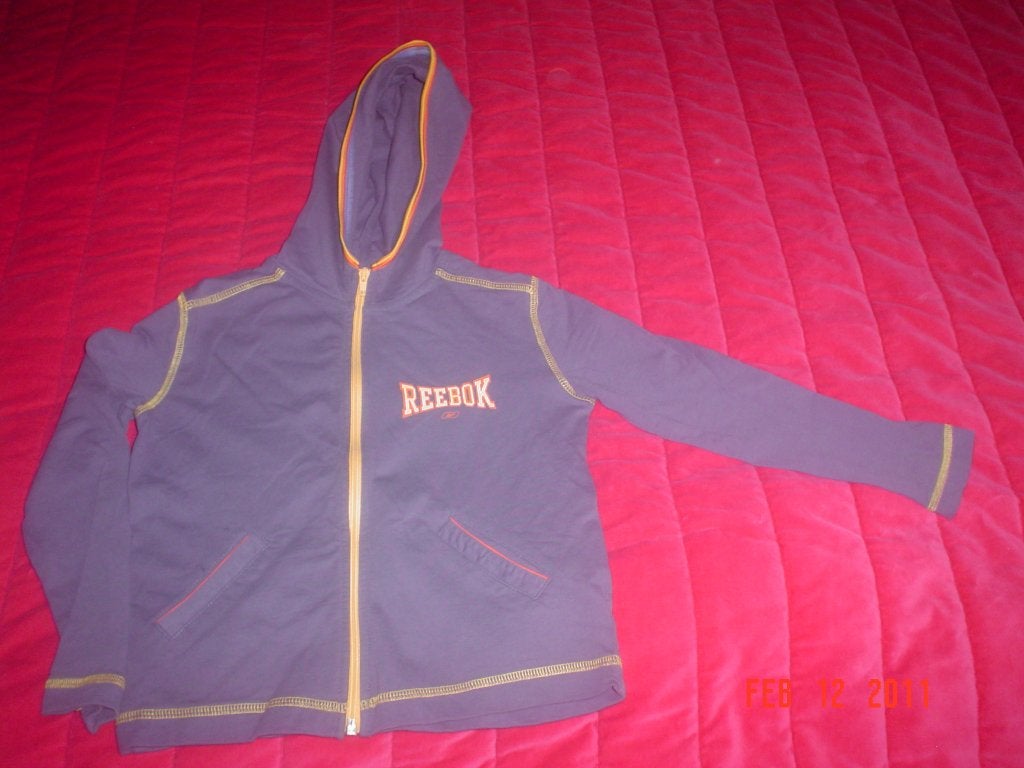 Reebok Vest, Kinderen en Baby's, Kinderkleding | Maat 128, Ophalen of Verzenden, Zo goed als nieuw, Meisje, Trui of Vest