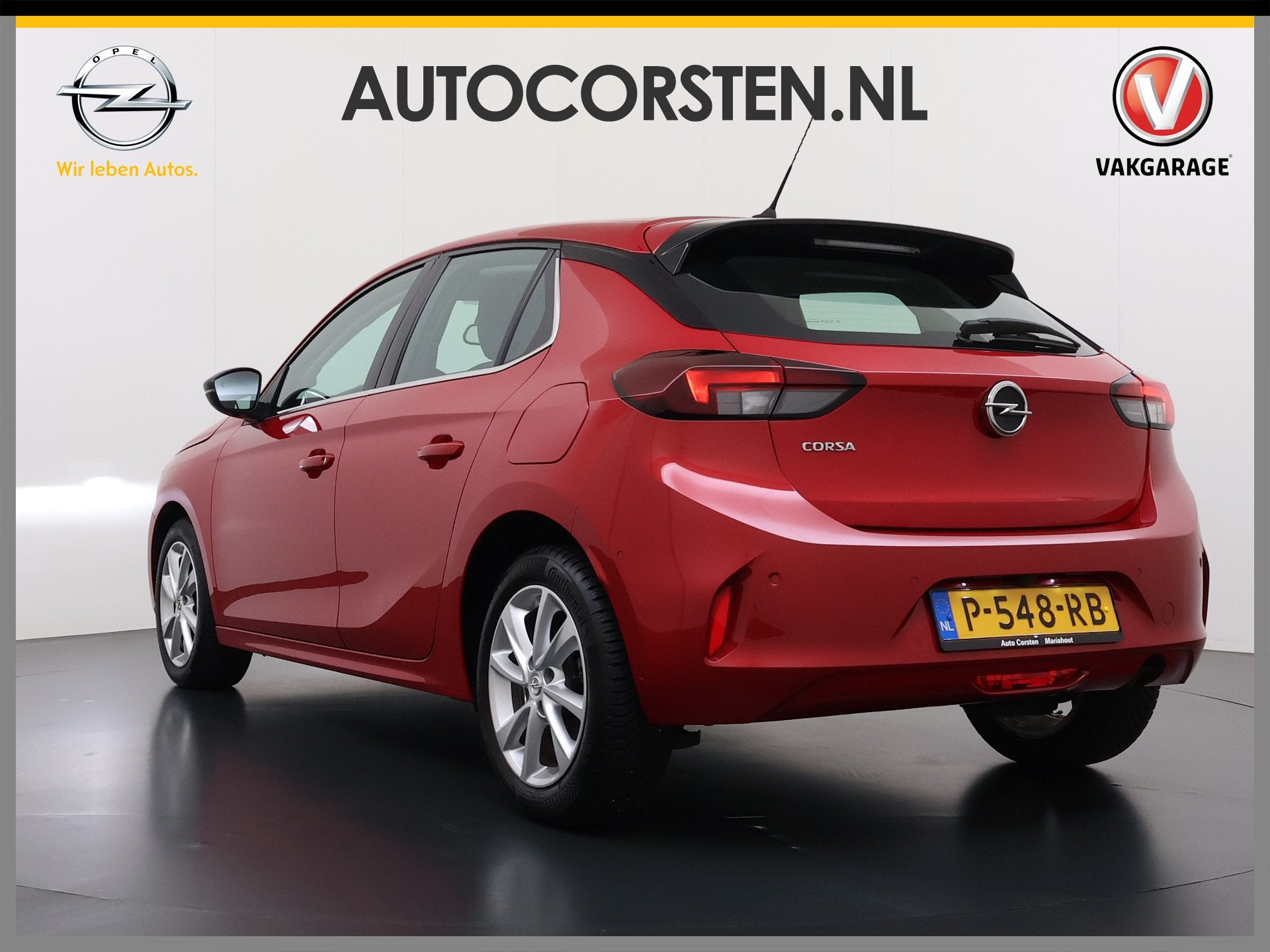 Opel Corsa 5Drs 101PK Elegance 360°Camera Keyless Dodehoekd, Auto's, Voorwielaandrijving, Dealer onderhouden, 101 pk, Gebruikt