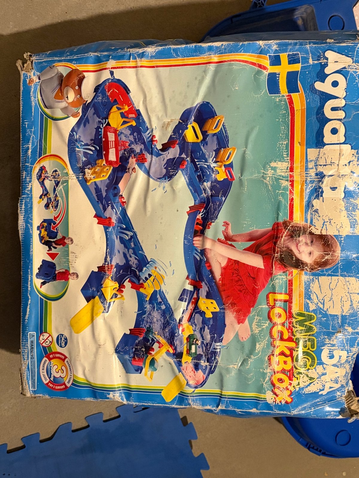 Aquaplay Mega Lockbox 544 Waterbaan Speelset, Ophalen, Gebruikt