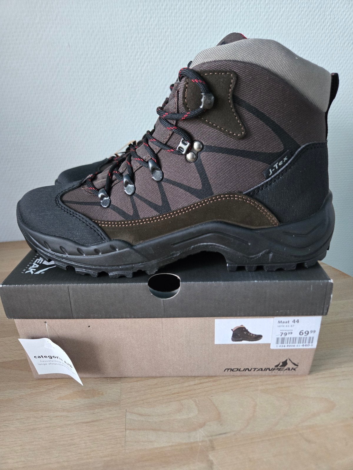 Mountain Peak J-Tex Wandelschoenen - Maat 44, Ophalen of Verzenden, Nieuw, Schoenen