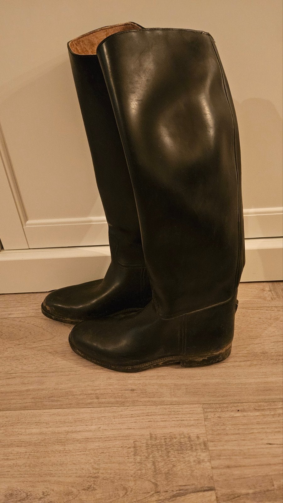 Lederen paardrijlaarzen maat 41, Dieren en Toebehoren, Paardrijkleding, Ophalen of Verzenden, Dressuur, Schoeisel