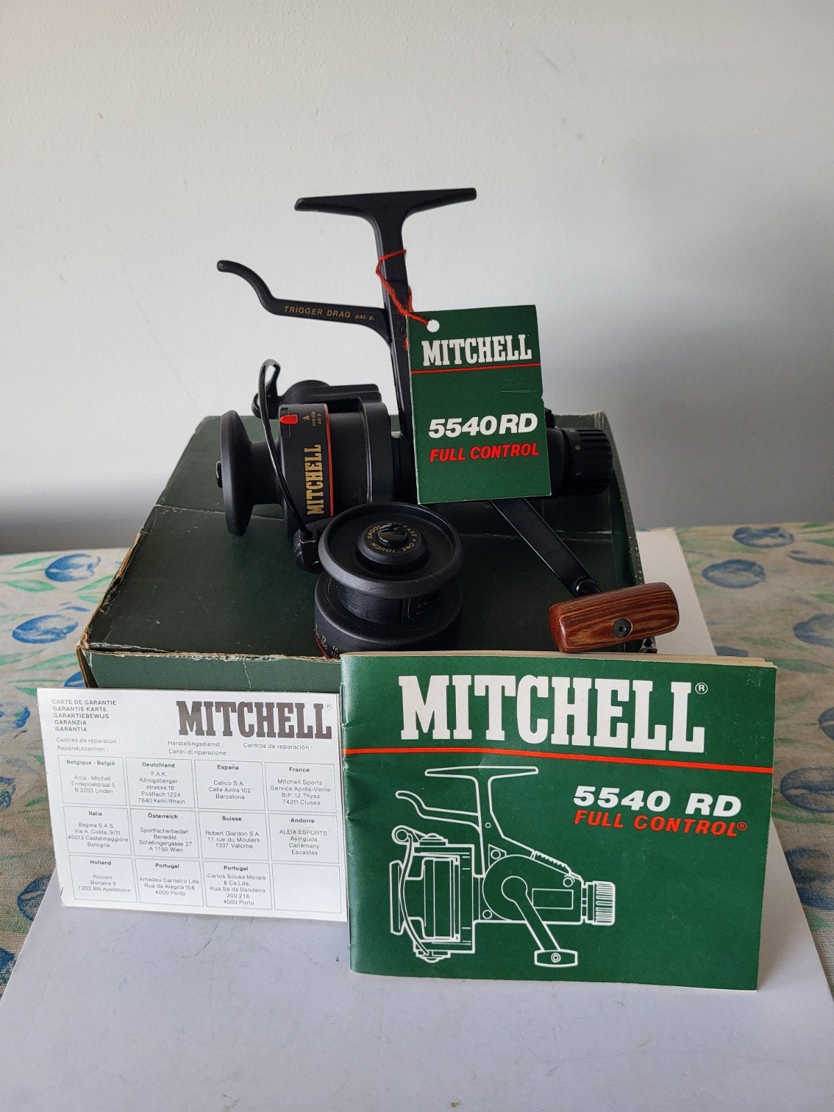Mitchell 5540 RD spin/karpermolen., Ophalen of Verzenden, Nieuw, Molen