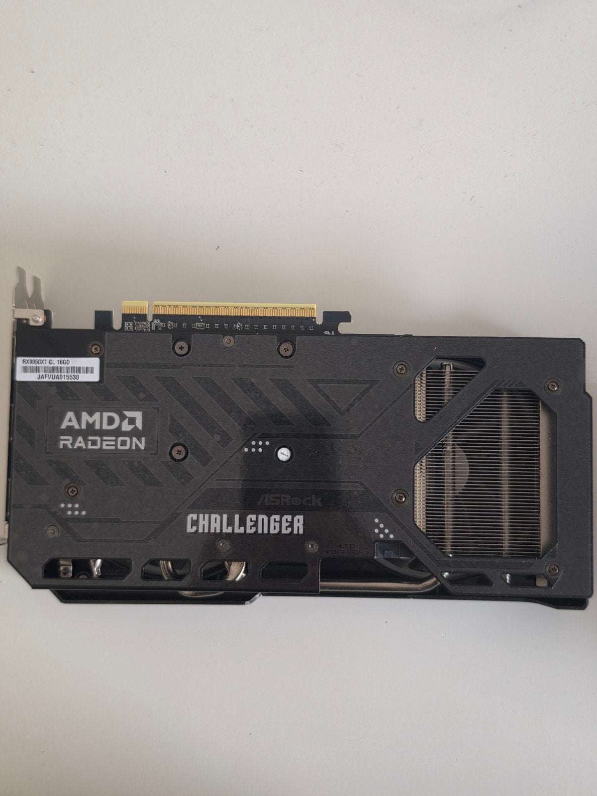 ASRock RX 9060 XT Challenger 16GB - Zo goed als nieuw, Computers en Software, Videokaarten, GDDR6, PCI-Express 4, Ophalen of Verzenden