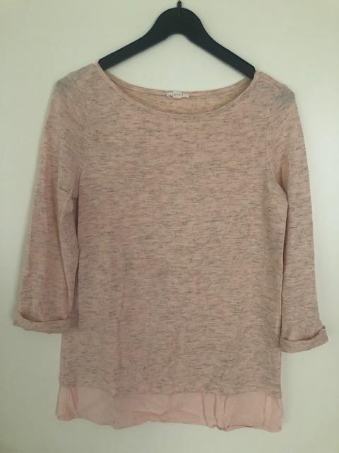Esprit trui 3/4 mouw (maat S), Ophalen of Verzenden, Zo goed als nieuw, Roze, Maat 36 (S)